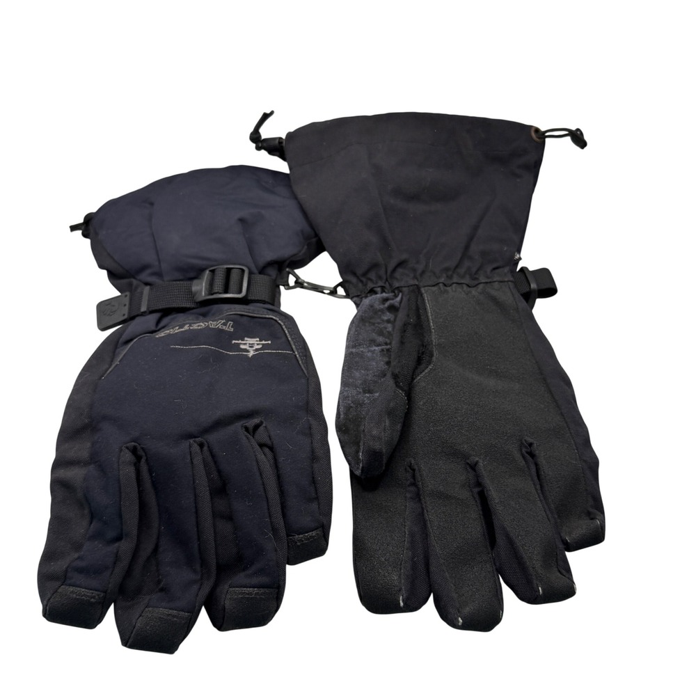 Burton Tactic Snow Gloves Mens XL Black Good Span Dura Nylon Winter Ski Board